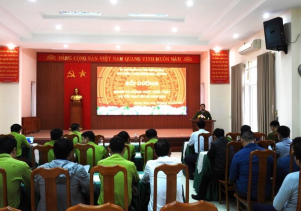 BQL VQG Phong Nha – Kẻ Bàng tổ chức bồi dưỡng nghiệp vụ Phòng cháy, chữa cháy và cứu nạn cứu hộ năm 2024