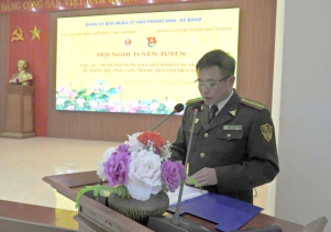 Hội nghị tuyên truyền với chủ đề “Quân đội nhân dân Việt Nam vững mạnh về chính trị, tinh, gọn, mạnh, tiến lên hiện đại”