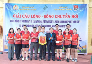 Công đoàn cơ sở VQG và Đoàn cơ sở VQG Phong Nha – Kẻ Bàng tổ chức thành công Giải cầu lông – Bóng chuyền hơi chào mừng kỷ niệm các ngày lễ