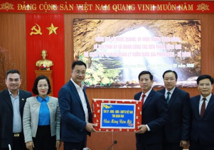 Đồng chí Bí thư Tỉnh uỷ thăm và làm việc với Ban quản lý Vườn quốc gia Phong Nha – Kẻ Bàng