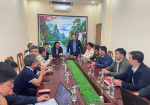 BQL VQG Phong Nha – Kẻ Bàng đón tiếp và làm việc với VQG Cát Tiên