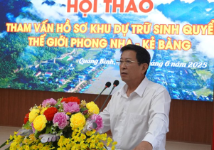 Hội thảo tham vấn Hồ sơ Khu dự trữ sinh quyển thế giới Phong Nha – Kẻ Bàng