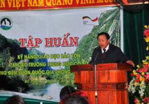 Tập huấn kỹ năng giáo dục bảo tồn