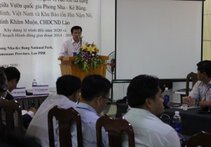 Hội thảo Quốc tế về Hợp tác bảo tồn liên biên giới giữa Vườn quốc gia Phong Nha – Kẻ Bàng và Khu bảo tồn Quốc gia Hin Nậm Nô, tỉnh Khăm Muộn, nước CHD