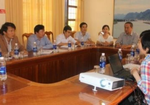 BQL VQG Phong Nha – Kẻ Bàng làm việc với đoàn công tác Viện địa chất – Viện hàn lâm khoa học và Công nghệ Việt Nam