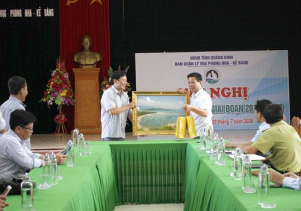 BQL VQG Phong Nha – Kẻ Bàng làm việc với đoàn công tác Sở Nông nghiệp và Phát triển Nông thôn Phú Yên