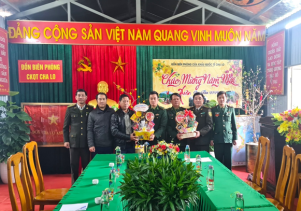 Ban quản lý VQG Phong Nha – Kẻ Bàng, Công đoàn Cơ sở VQG Phong Nha – Kẻ Bàng tổ chức các hoạt động thăm hỏi nhân dịp Tết Nguyên đán Giáp Thìn 2024