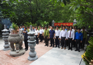 Ban quản lý Vườn quốc gia Phong Nha – Kẻ Bàng tổ chức các hoạt động tri ân kỷ niệm 77 năm ngày Thương binh – Liệt sĩ (27/7/1947 – 27/7/2024)