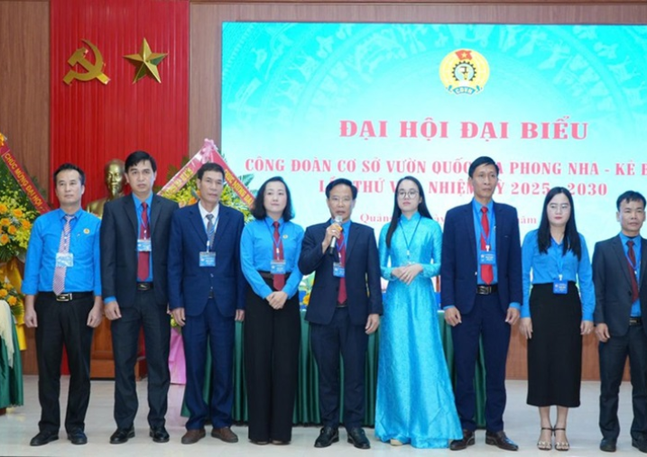 Công đoàn cơ sở VQG Phong Nha - Kẻ Bàng chăm lo tốt đời sống đoàn viên, người lao động trong năm 2025