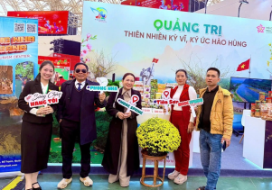 VQG Phong Nha - Kẻ Bàng tham gia quảng bá hình ảnh tại Hội chợ Mùa xuân lần thứ nhất, năm 2026