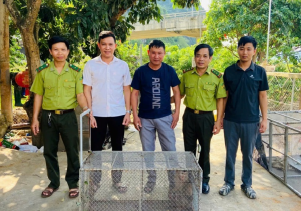 Tăng cường cứu hộ và tái thả động vật hoang dã tại Vườn quốc gia Phong Nha - Kẻ Bàng