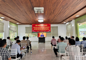 Đảng ủy BQL VQG Phong Nha – Kẻ Bàng tham dự Hội nghị trực tuyến quán triệt Nghị quyết Hội nghị Trung ương lần thứ ba khóa XIV