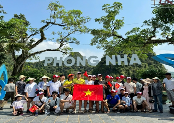 Phong Nha - Kẻ Bàng đón hơn 30.000 lượt khách trong dịp nghỉ Lễ Quốc khánh 02/9
