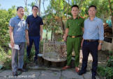 Tiếp nhận động vật hoang dã bị lạc sinh cảnh để cứu hộ