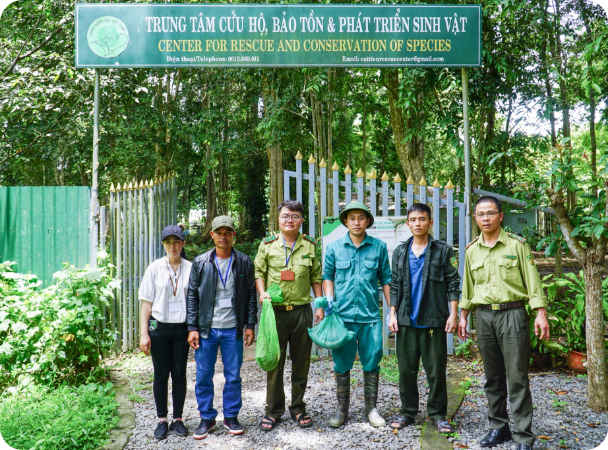 TRUNG TÂM CỨU HỘ, BẢO TỒN VÀ PHÁT TRIỂN SINH VẬT
