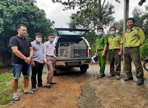 A group of men standing in front of a truck

Description automatically generated