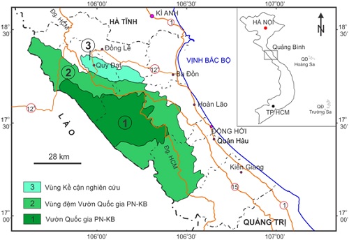 A map of the vietnam region Description automatically generated