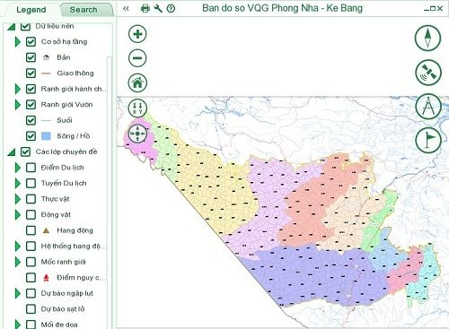 A screenshot of a map Description automatically generated