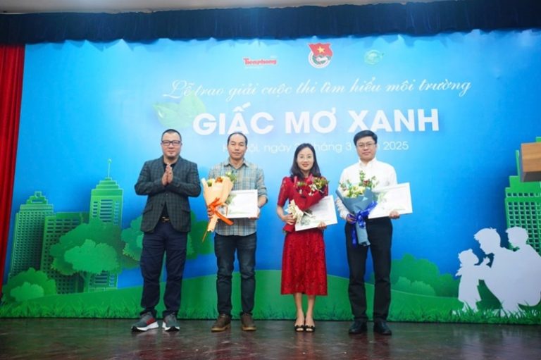 Ban quản lý VQG Phong Nha – Kẻ Bàng đạt giải Ba cuộc thi tìm hiểu về môi trường và biến đổi khí hậu “Giấc Mơ Xanh”